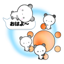 PANDDY balloon sticker #10291007