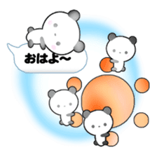 PANDDY balloon sticker #10291007