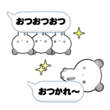 PANDDY balloon sticker #10291011