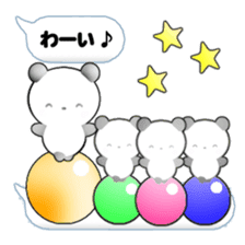 PANDDY balloon sticker #10291017