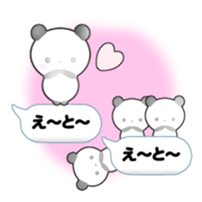 PANDDY balloon sticker #10291028