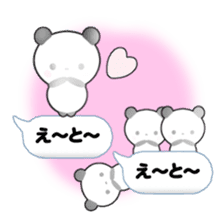 PANDDY balloon sticker #10291028