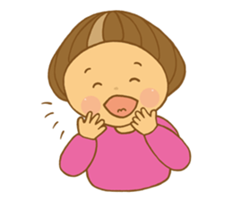 Along with Marron-cahan sticker #10291078