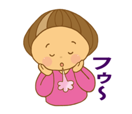 Along with Marron-cahan sticker #10291083