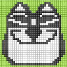 8-bit pixel french bulldog sticker #10291700