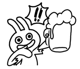 I am a rabbit ! sticker #10291874