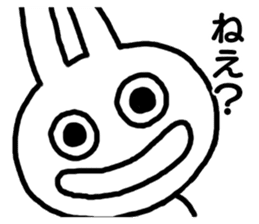 I am a rabbit ! sticker #10291880