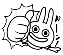 I am a rabbit ! sticker #10291899