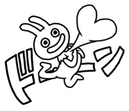 I am a rabbit ! sticker #10291901