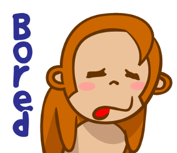 Monkey and Cat Story sticker #10291997