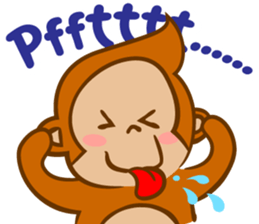 Monkey and Cat Story sticker #10291999