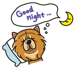 iinu - Chow Chow sticker #10292053