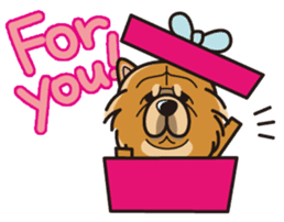 iinu - Chow Chow sticker #10292062