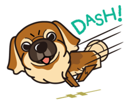 iinu - Tibetan Spaniel sticker #10292184