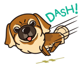 iinu - Tibetan Spaniel sticker #10292184