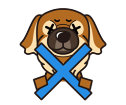 iinu - Tibetan Spaniel sticker #10292186