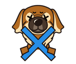 iinu - Tibetan Spaniel sticker #10292186