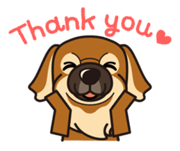 iinu - Tibetan Spaniel sticker #10292188