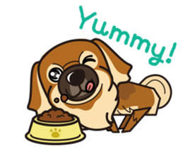 iinu - Tibetan Spaniel sticker #10292189
