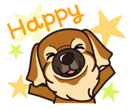 iinu - Tibetan Spaniel sticker #10292191