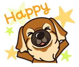 iinu - Tibetan Spaniel sticker #10292191