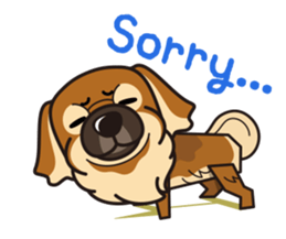 iinu - Tibetan Spaniel sticker #10292193