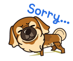 iinu - Tibetan Spaniel sticker #10292193