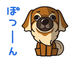 iinu - Tibetan Spaniel sticker #10292199
