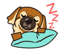 iinu - Tibetan Spaniel sticker #10292200