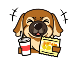 iinu - Tibetan Spaniel sticker #10292202