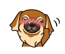 iinu - Tibetan Spaniel sticker #10292203