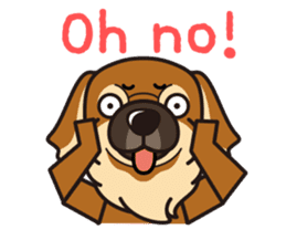 iinu - Tibetan Spaniel sticker #10292204