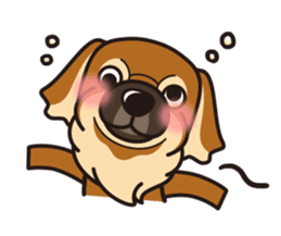 iinu - Tibetan Spaniel sticker #10292206