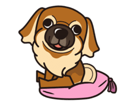 iinu - Tibetan Spaniel sticker #10292210
