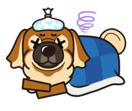 iinu - Tibetan Spaniel sticker #10292216