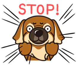 iinu - Tibetan Spaniel sticker #10292219