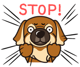 iinu - Tibetan Spaniel sticker #10292219