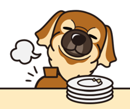 iinu - Tibetan Spaniel sticker #10292220