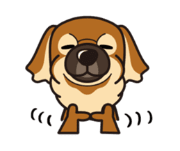 iinu - Tibetan Spaniel sticker #10292223