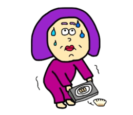 colorful funny human sticker #10292542