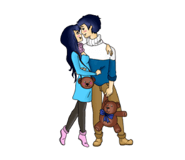 Hikary, Haruki, Joe and Marie sticker #10293185