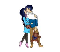 Hikary, Haruki, Joe and Marie sticker #10293185