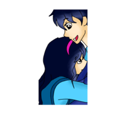 Hikary, Haruki, Joe and Marie sticker #10293188