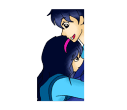 Hikary, Haruki, Joe and Marie sticker #10293188