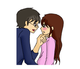 Hikary, Haruki, Joe and Marie sticker #10293189