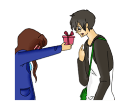 Hikary, Haruki, Joe and Marie sticker #10293190