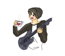 Hikary, Haruki, Joe and Marie sticker #10293191