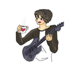 Hikary, Haruki, Joe and Marie sticker #10293191