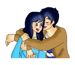 Hikary, Haruki, Joe and Marie sticker #10293192