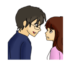 Hikary, Haruki, Joe and Marie sticker #10293193